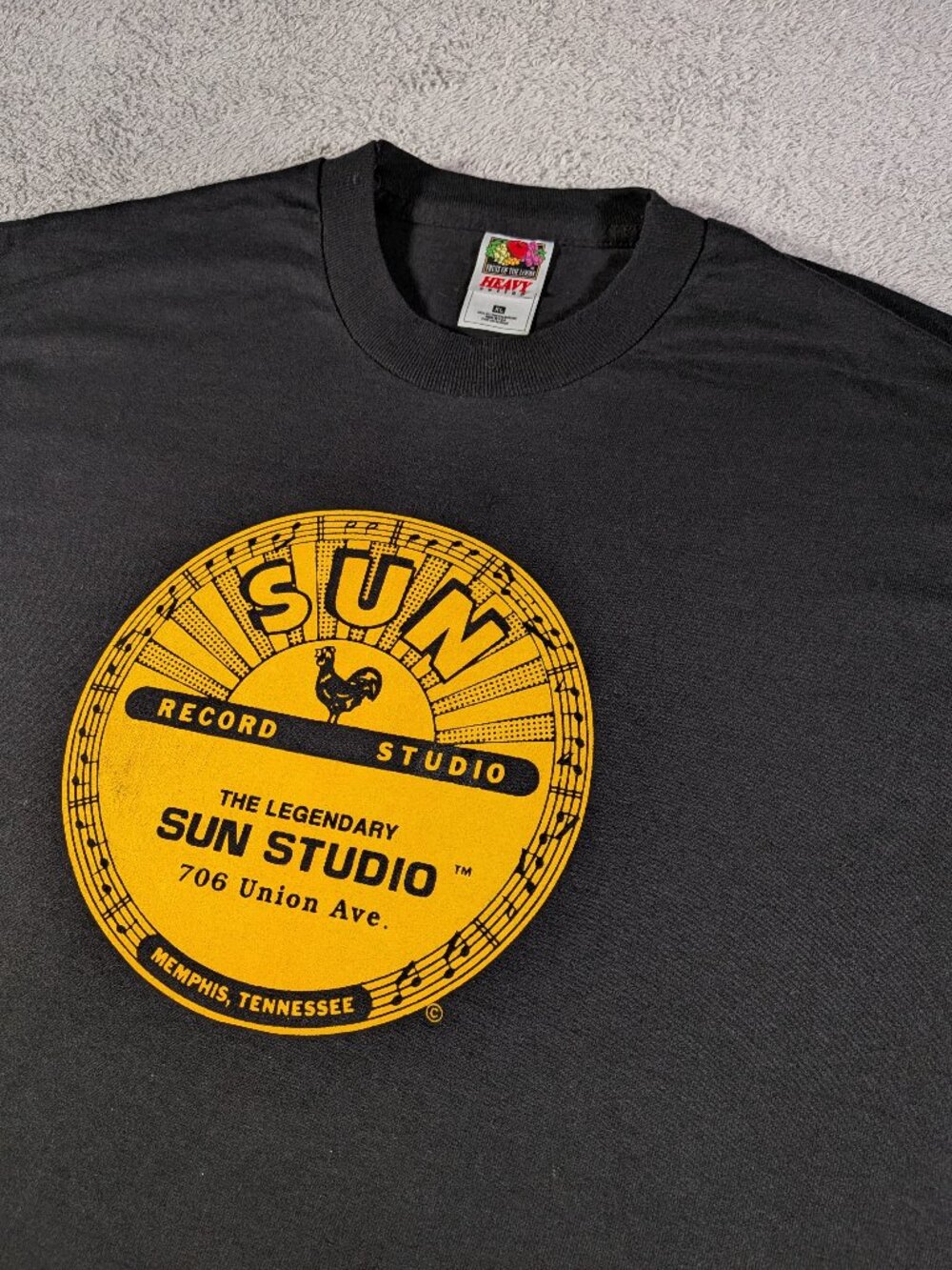 Vintage Sun Studio Memphis TN T-Shirt XL Rock Roll Single Stitch Cotton USA